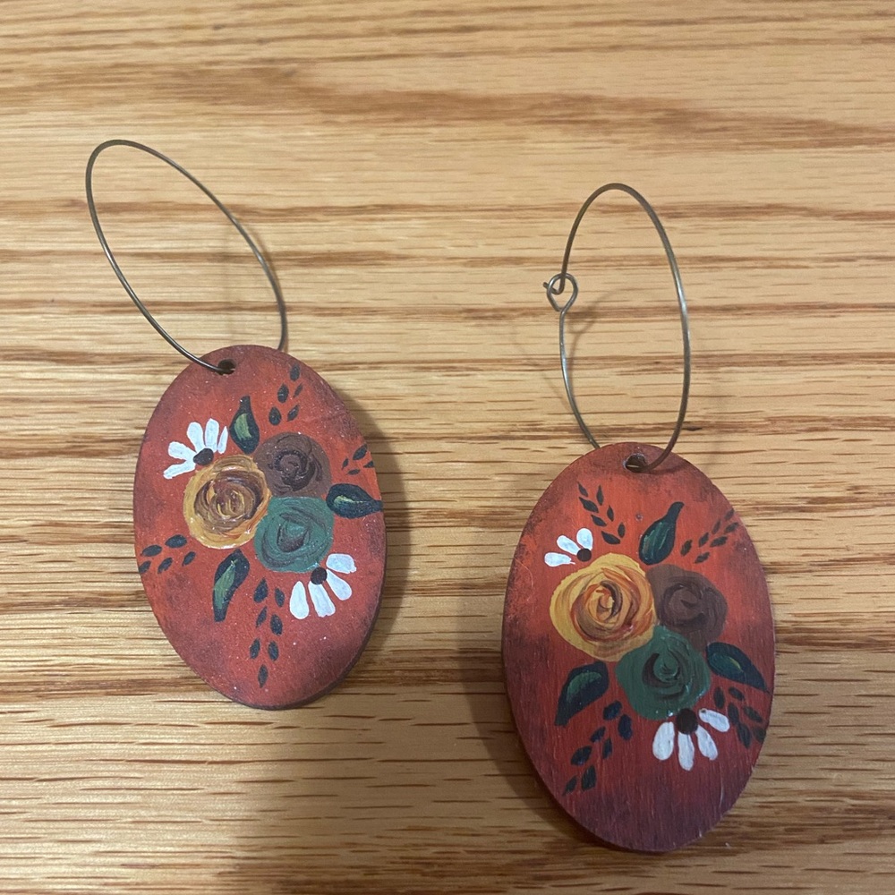 Sookie Sookie Floral Hoops